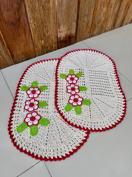 PAR TELINHA BORDADO