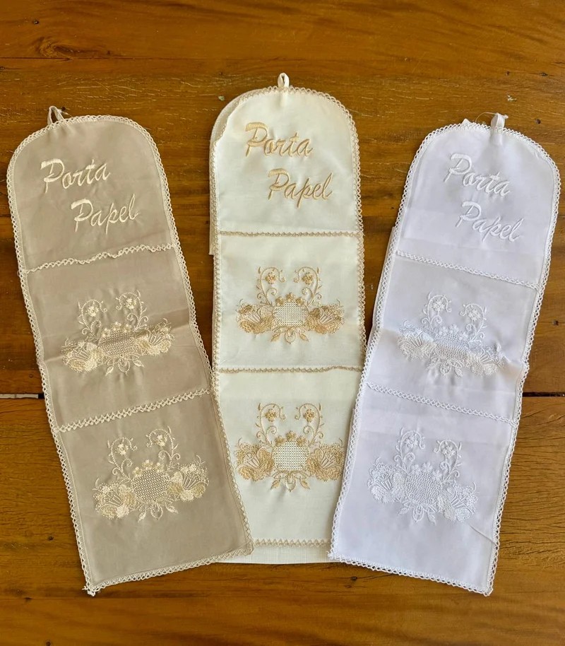 PORTA PAPEL TECIDO