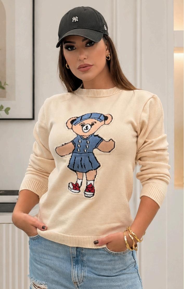 Blusa Modal Ursinha