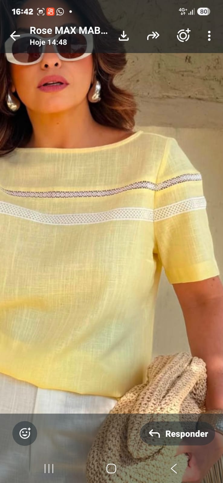 Blusa linho