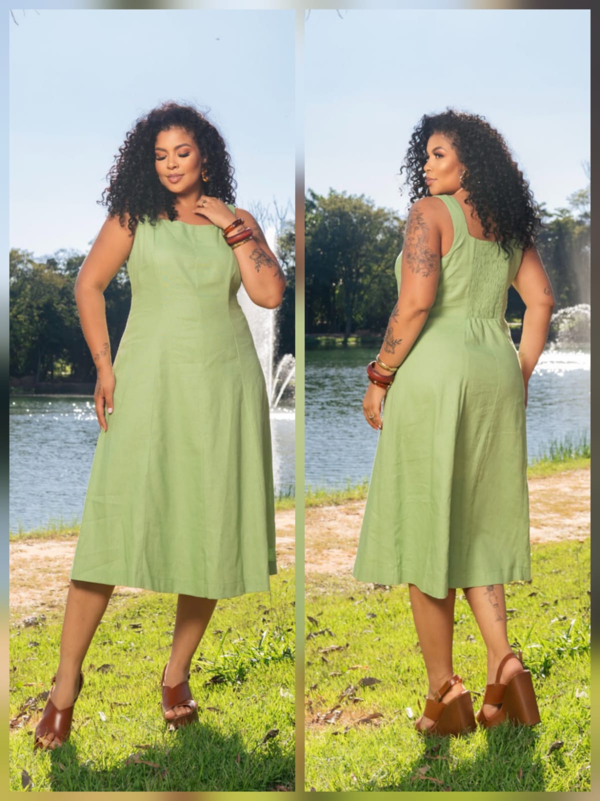 Vestido linho