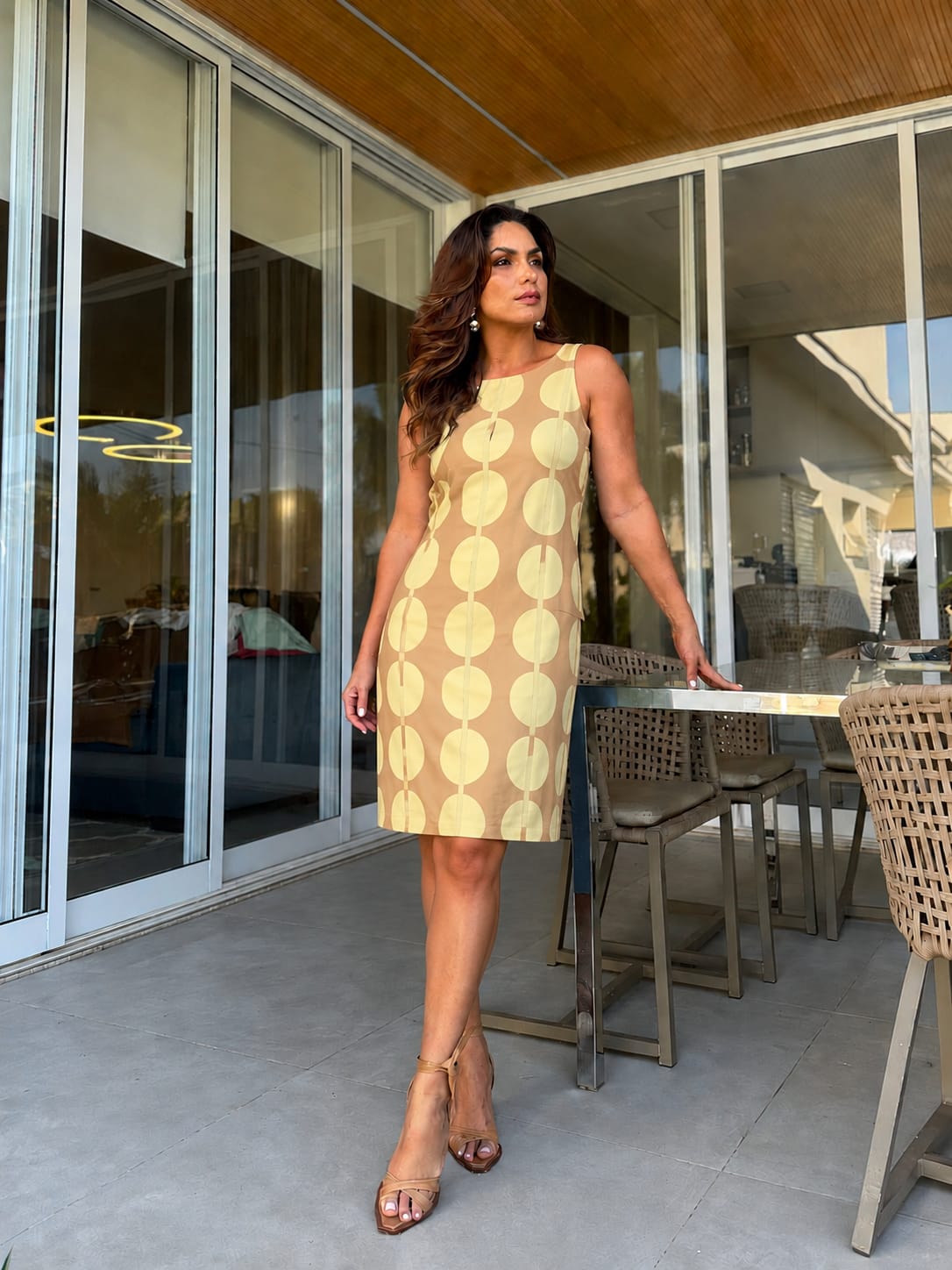 Vestido viscose