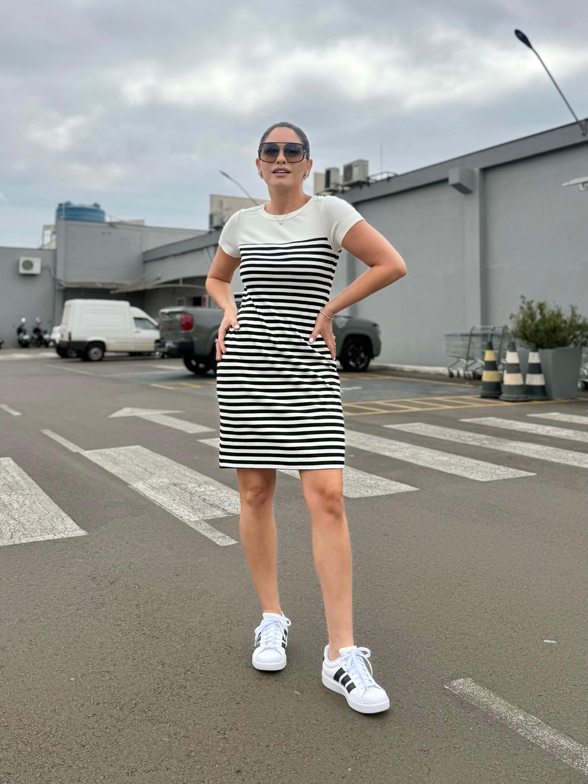Vestido malha