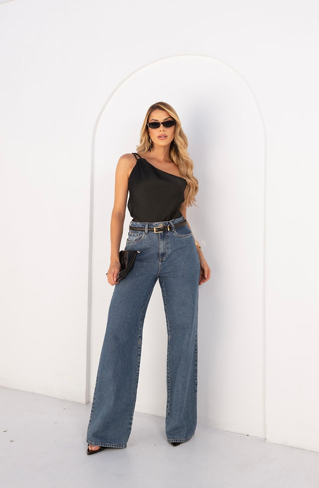 BLUSA OMBRO UNICO