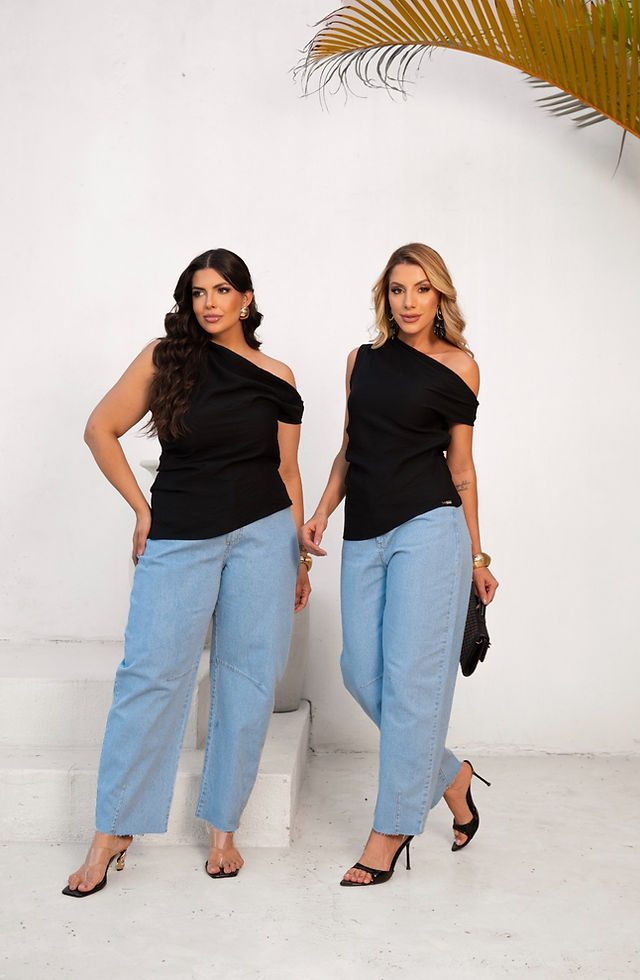 BLUSA ASSIMETRICA